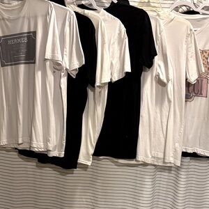 EUC worn once these graphic tees size large are sold as set 9 shirts